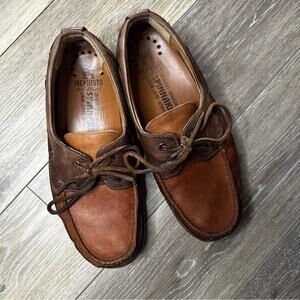 Mephisto Men’s leather dock leather shoes 8.5